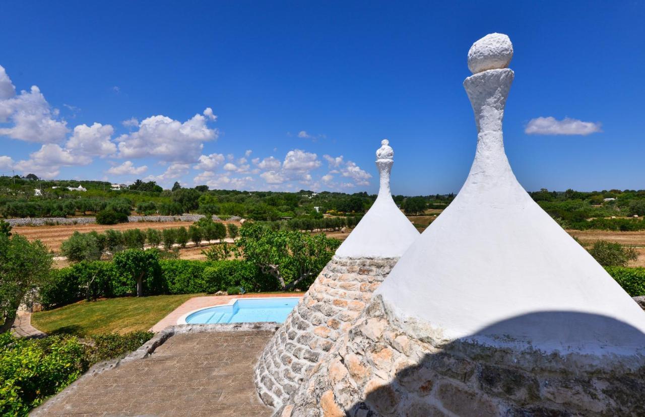 Terra Sessana Ville E Trullo Con Piscina Privata Ostuni Buitenkant foto