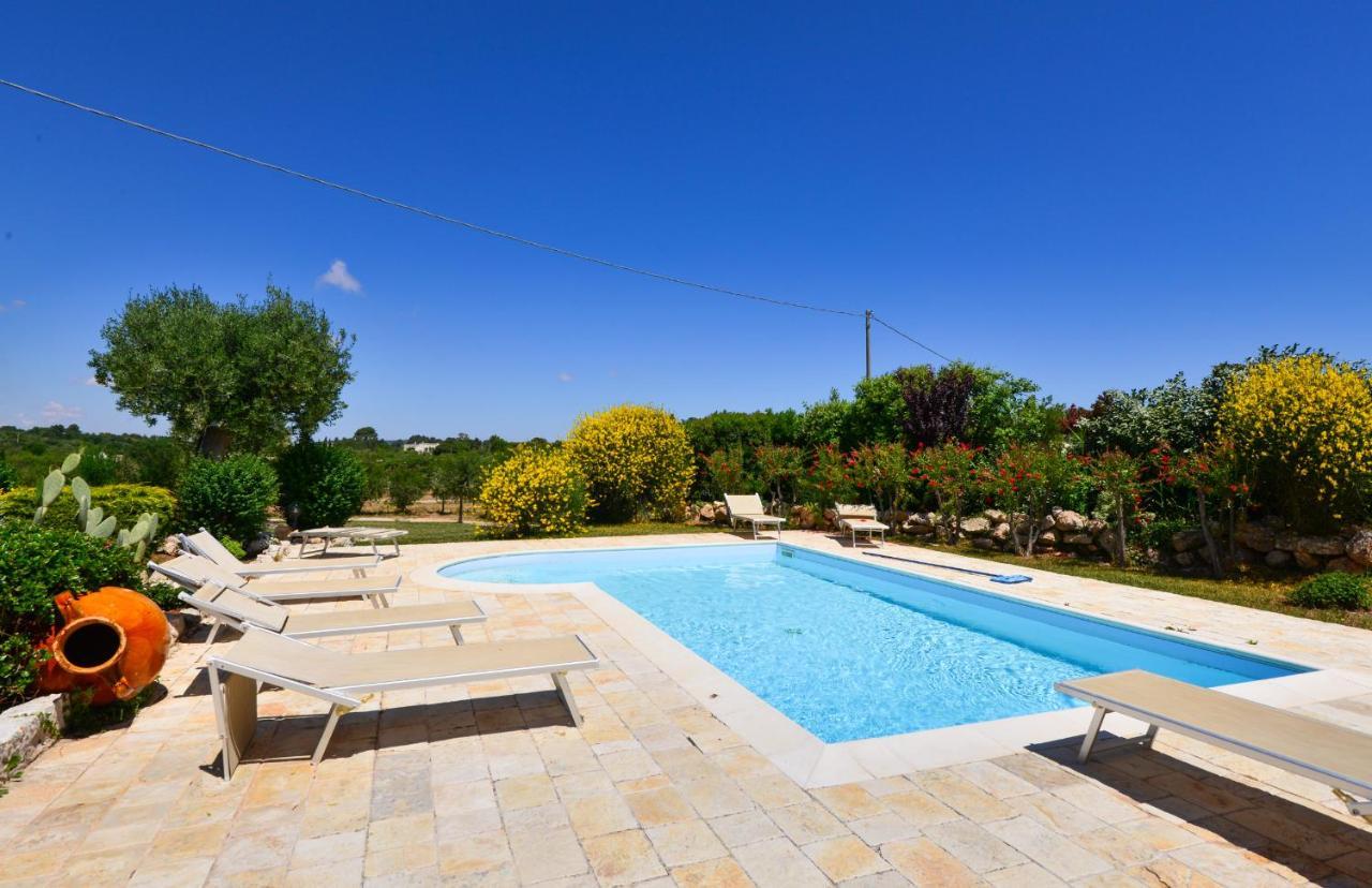 Terra Sessana Ville E Trullo Con Piscina Privata Ostuni Buitenkant foto