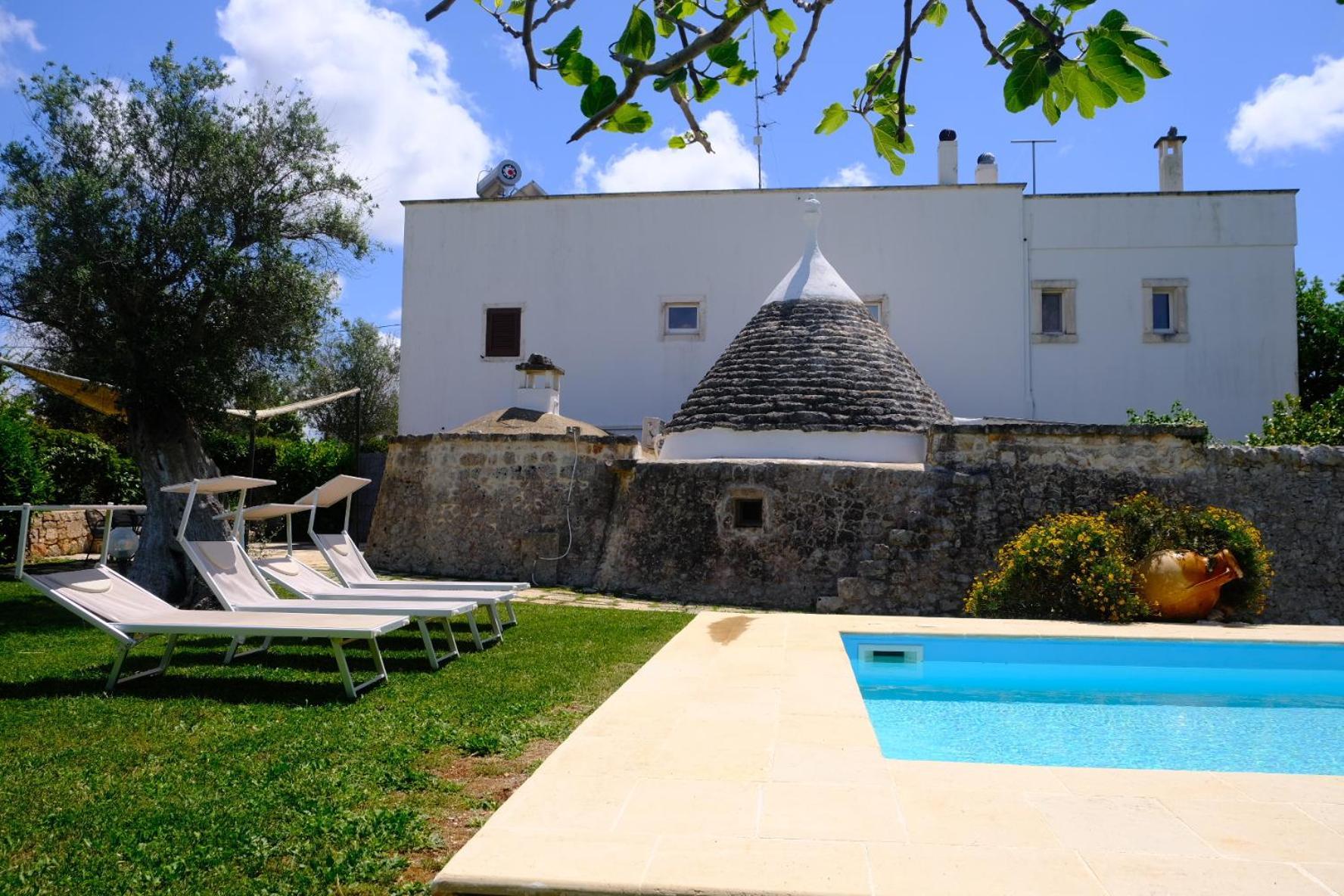 Terra Sessana Ville E Trullo Con Piscina Privata Ostuni Buitenkant foto